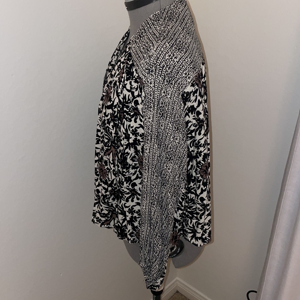 Free People Cropped Open Blouse - Picture 2 of 10